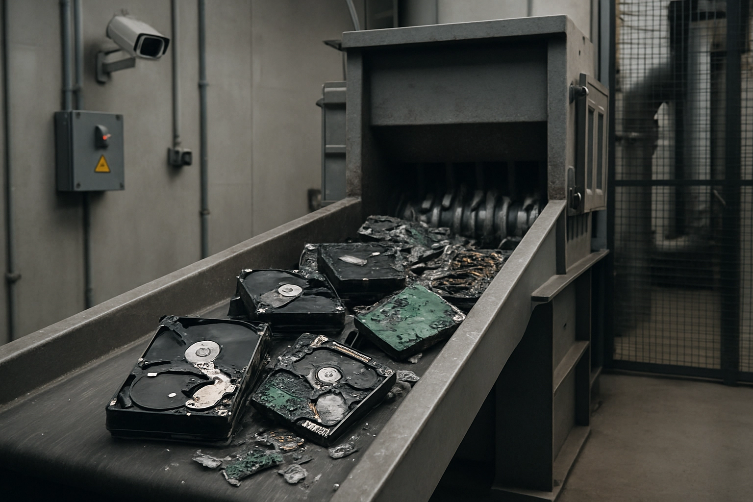 Processed raw material ready for furnace feed